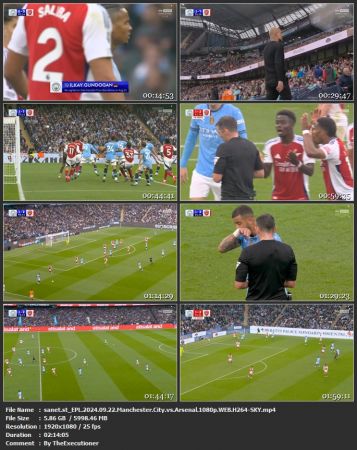 EPL 2024 09 22 Manchester City vs Arsenal 1080p WEB H264-SKY