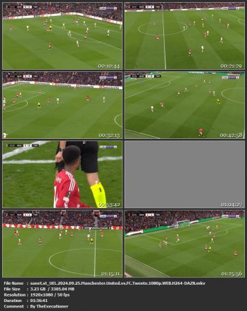 UEL 2024 09 25 Manchester United vs FC Twente 1080p WEB H264-DAZN