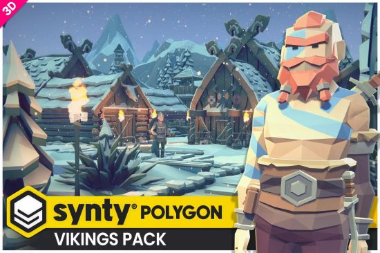 Unity Asset - POLYGON Vikings - Low Poly 3D Art by Synty v1.4.0 ...