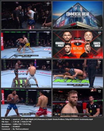UFC Fight Night 243 Moicano vs Saint Denis Prelims 720p HDTV H264-testmania