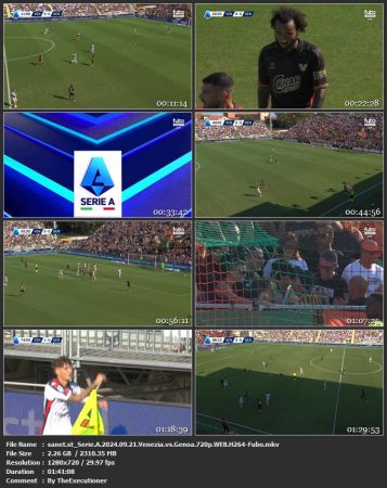 Serie A 2024 09 21 Venezia vs Genoa 720p WEB H264-Fubo