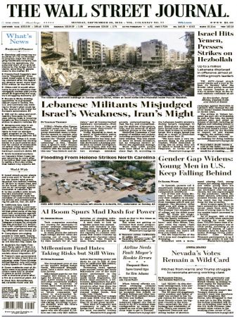The Wall Street Journal - September 30 2024