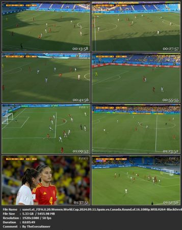 FIFA U20 Women World Cup Spain vs Canada Round of 16 1080p WEB H264-BlackDevil