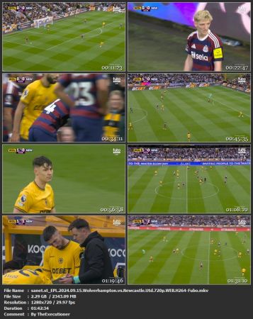 EPL 2024 09 15 Wolverhampton vs Newcastle Utd 720p WEB H264-Fubo