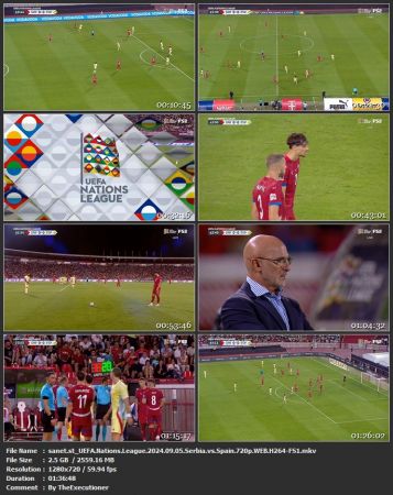 UEFA Nations League 2024 09 05 Serbia vs Spain 720p WEB H264-FS1