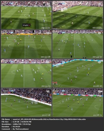 EPL 2024 09 28 Newcastle Utd vs Manchester City 720p WEB H264-Fubo