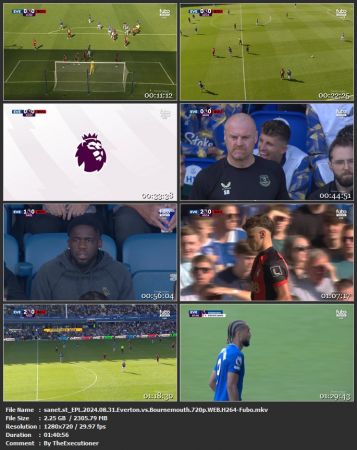 EPL 2024 08 31 Everton vs Bournemouth 720p WEB H264-Fubo