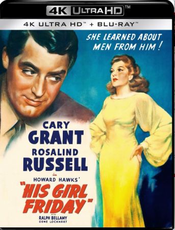 His Girl Friday 1940 Multi 2160p BluRay x265 HEVC 10bit DV HDR FLAC 2.0 r00t QxR