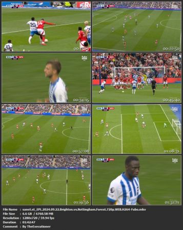 EPL 2024 09 22 Brighton vs Nottingham Forest 720p WEB H264-Fubo