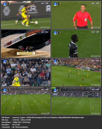 Ligue-1 2024 09 22 Angers SCO vs FC Nantes 720p WEB H264-BeinSport