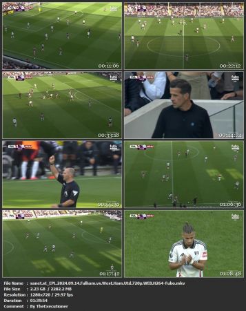 EPL 2024 09 14 Fulham vs West Ham Utd 720p WEB H264-Fubo