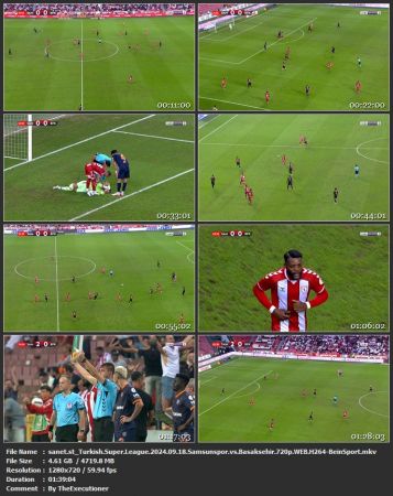 Turkish Super League 2024 09 18 Samsunspor vs Basaksehir 720p WEB H264-BeinSport