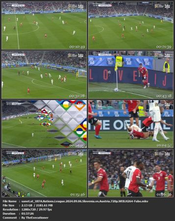 UEFA Nations League 2024 09 06 Slovenia vs Austria 720p WEB H264-Fubo