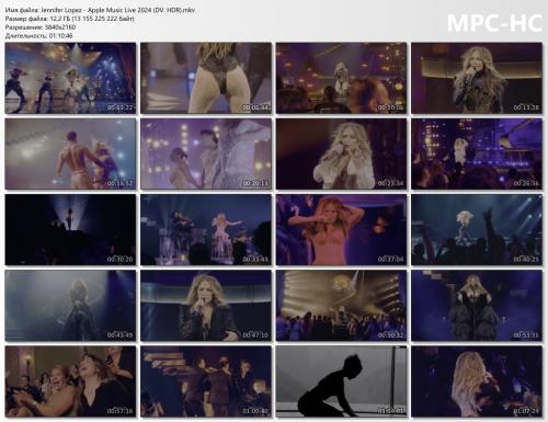Jennifer Lopez - Apple Music Live (2024) UHD 2160p