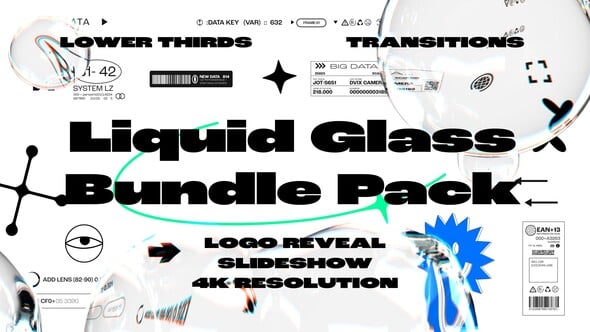 Videohive - Liquid Glass Bundle Pack - 54836271