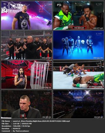 Wwe Monday Night Raw 2024 09 30 HDTV H264-RBB