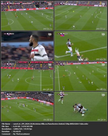 EPL 2024 10 06 Aston Villa vs Manchester United 720p WEB H264-Fubo