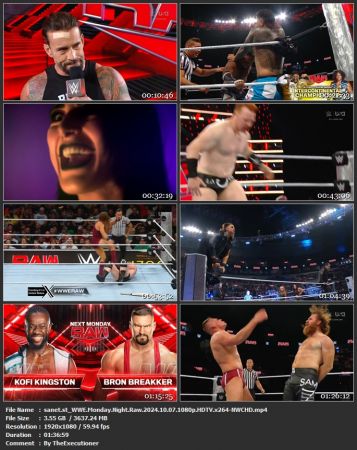 WWE Monday Night Raw 2024 10 07 1080p HDTV x264-NWCHD