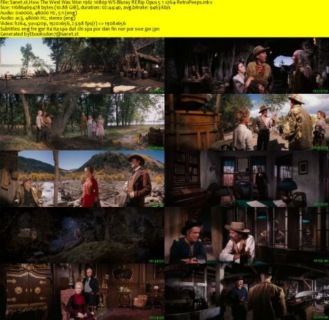 How The West Was Won 1962 1080p WS Bluray RERip Opus 5.1 x264-RetroPeeps