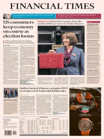 Financial Times USA - 31 October 2024