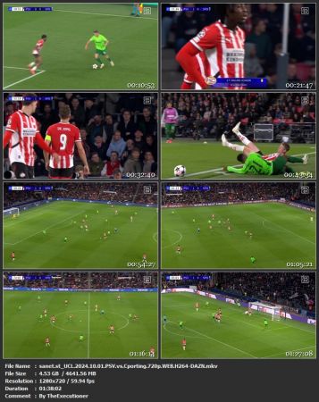 UCL 2024 10 01 PSV vs Cporting 720p WEB H264-DAZN