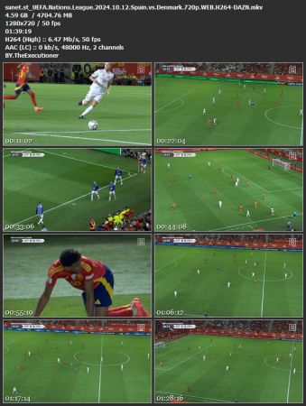 UEFA Nations League 2024 10 12 Spain vs Denmark 720p WEB H264-DAZN
