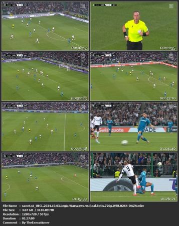 UECL 2024 10 03 Legia Warszawa vs Real Betis 720p WEB H264-DAZN