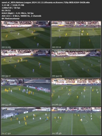UEFA Nations League 2024 10 12 Lithuania vs Kosovo 720p WEB H264-DAZN