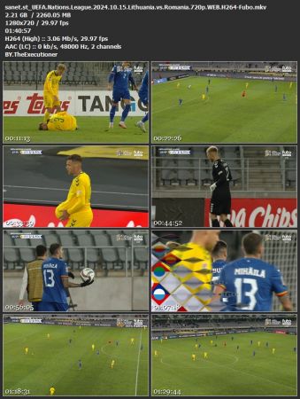 UEFA Nations League 2024 10 15 Lithuania vs Romania 720p WEB H264-Fubo