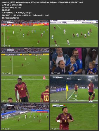 UEFA Nations League 2024 10 10 Italy vs Belgium 1080p WEB H264-SKY