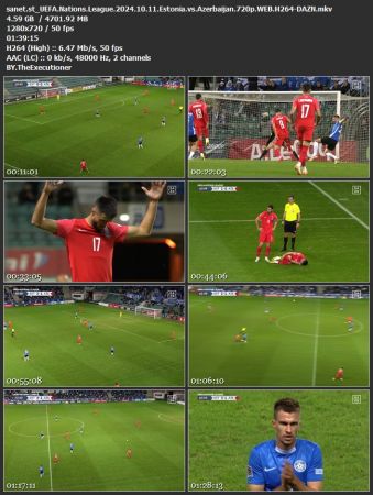 UEFA Nations League 2024 10 11 Estonia vs Azerbaijan 720p WEB H264-DAZN