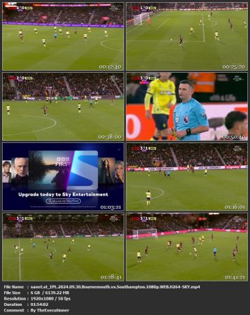 EPL 2024 09 30 Bournemouth vs Southampton 1080p WEB H264-SKY