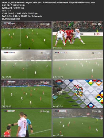 UEFA Nations League 2024 10 15 Switzerland vs Denmark 720p WEB H264-Fubo