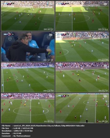 EPL 2024 10 05 Manchester City vs Fulham 720p WEB H264-Fubo