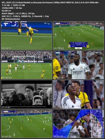UCL 2024 10 22 Real Madrid vs Borussia Dortmund 1080p DSCP WEB H264-DON