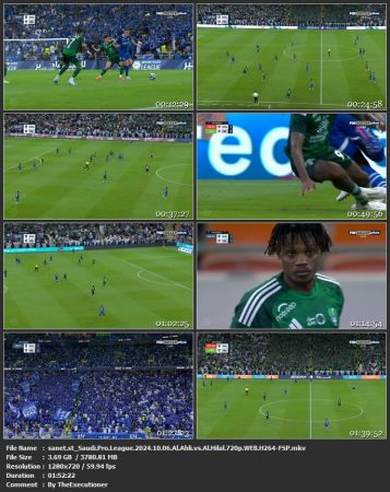 Saudi Pro League 2024 10 06 Al Ahli vs Al Hilal 720p WEB H264-FSP