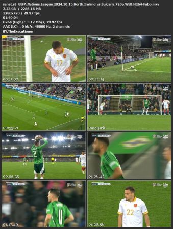 UEFA Nations League 2024 10 15 North Ireland vs Bulgaria 720p WEB H264-Fubo