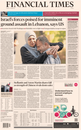 Financial Times Europe - 1 October 2024