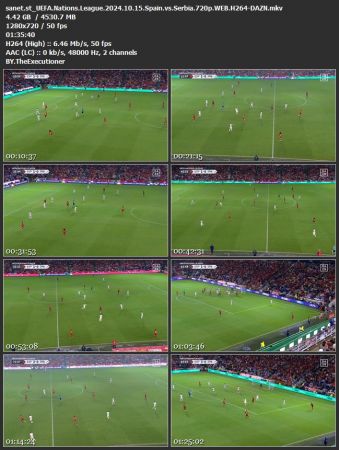 UEFA Nations League 2024 10 15 Spain vs Serbia 720p WEB H264-DAZN