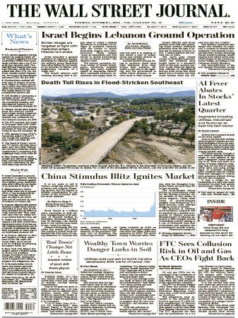 The Wall Street Journal - 1 October 2024