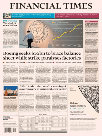 Financial Times USA - 16 October 2024