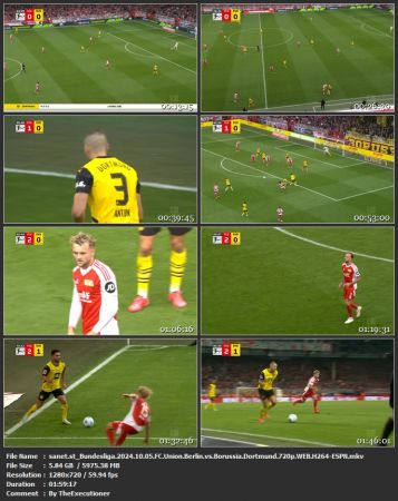 Bundesliga 2024 10 05 FC Union Berlin vs Borussia Dortmund 720p WEB H264-ESPN