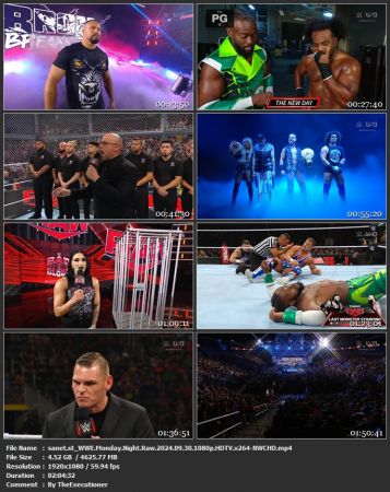 WWE Monday Night Raw 2024 09 30 1080p HDTV x264-NWCHD