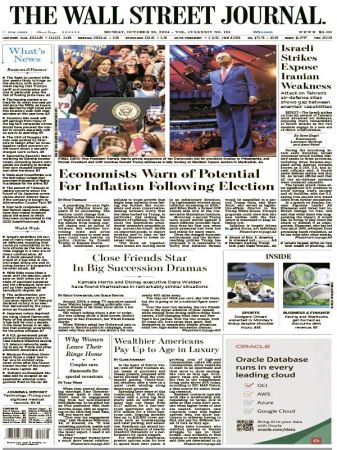 The Wall Street Journal - October 28, 2024