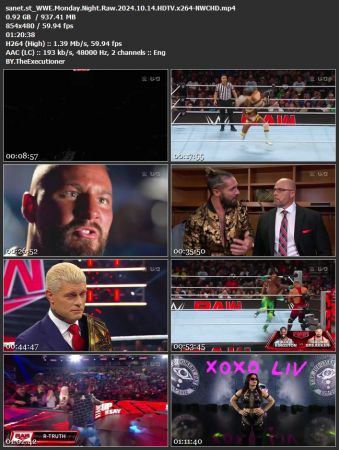 WWE Monday Night Raw 2024 10 14 HDTV x264-NWCHD