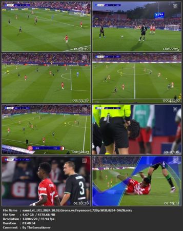 UCL 2024 10 02 Girona vs Feyenoord 720p WEB H264-DAZN