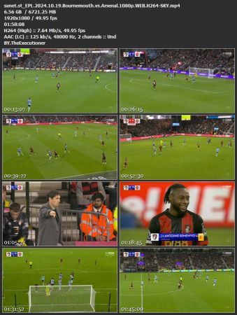 EPL 2024 10 19 Bournemouth vs Arsenal 1080p WEB H264-SKY