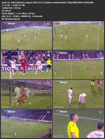 UEFA Nations League 2024 10 12 Serbia vs Switzerland 720p WEB H264-DAZN