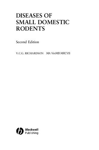 Diseases of small domestic rodents