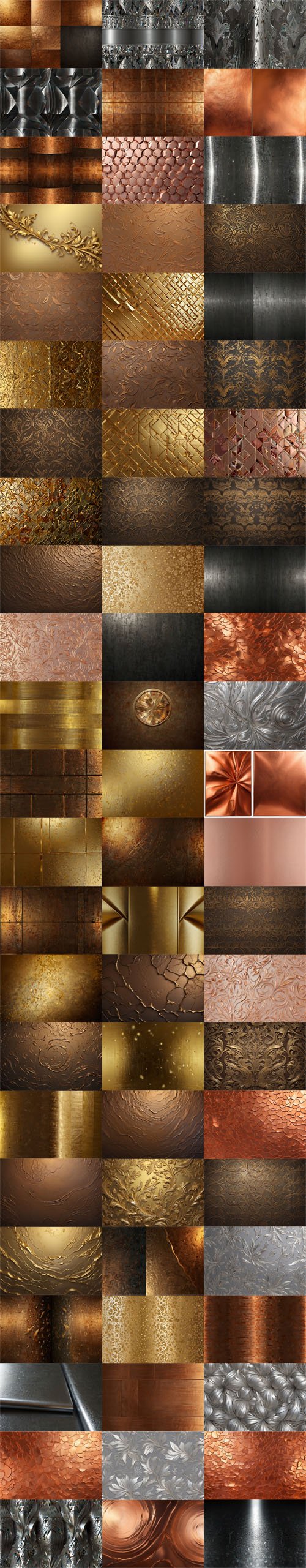 Mixed Metallic Backgrounds - 70 Textures Pack | SoftArchive